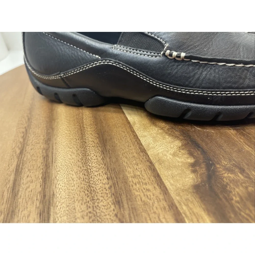Rockport XCS‎ Mens Shoes 9.5 M Casual Slip on Lightweight Loafer Leather Black